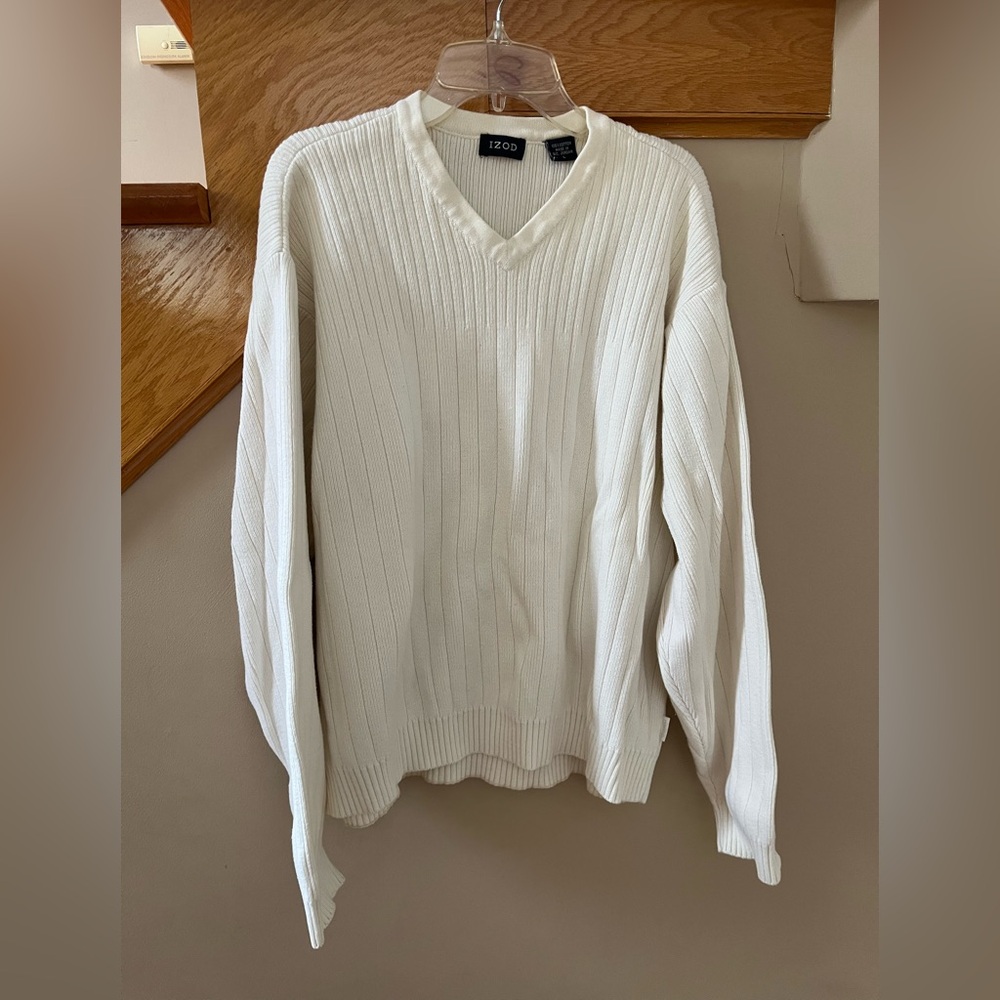 2/$20 - IZOD Men's White Sweater